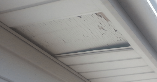 Blocked Soffit Vent