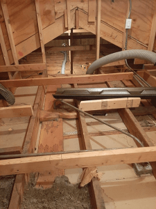 attic insulation removal image 2