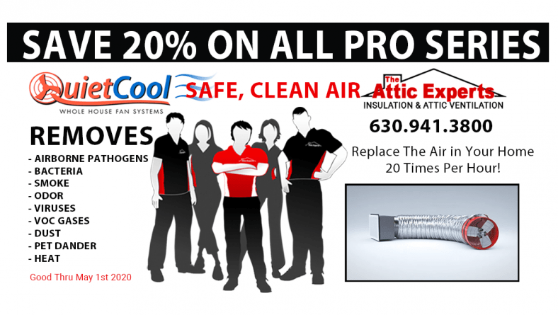 QuietCool Wholehouse Fans