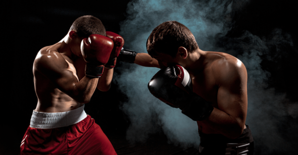 BEATING HEATING COSTS -BOXING MATCH IMAGE