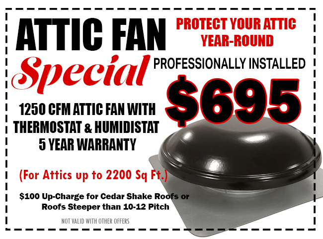 Attic Fan Special Coupon 2023
